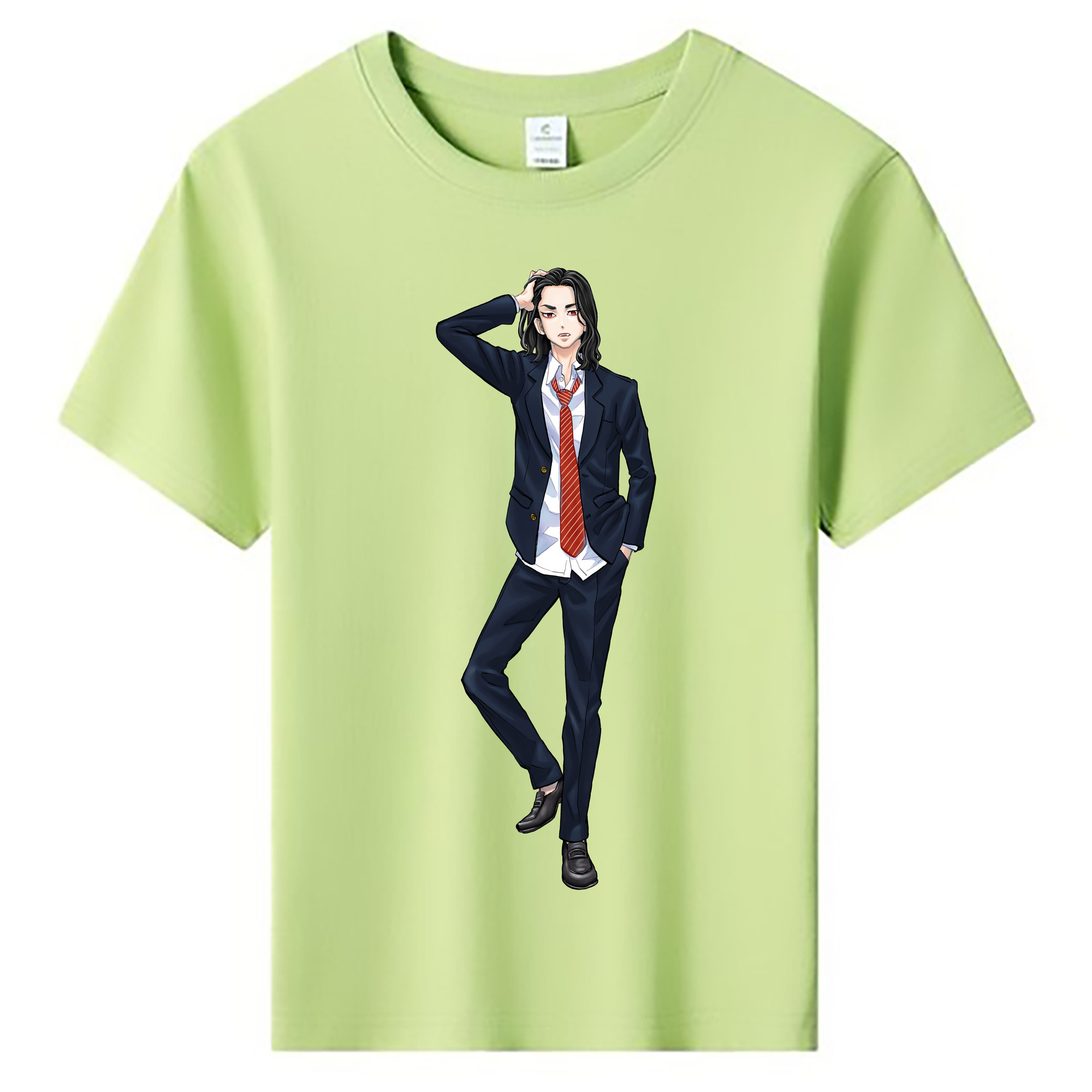 （画像用） 東京リベンジャーズ Tokyo Revengers 綿100％キッズTシャツ（フロントプリント）